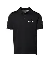 Horton Herren/Unisex Funktions Poloshirt 814 Funktions Poloshirt schwarz