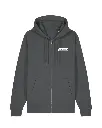 Horton unisex Cultivator 2.0 Zip-thru Hoodie STSU179 Anthracite
