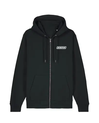 Horton Unisex Cultivator 2.0 Zip-thru Hoodie STSU179 Black